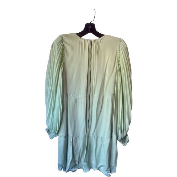 ALICE + OLIVIA Antonette Pleated Long Sleeve Dress Size S NWT - Picture 9 of 14